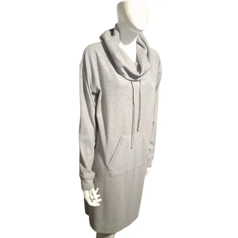 Lauren Ralph Lauren Womens size Large Cowl Neck Preppy Grungecore Academia Dress